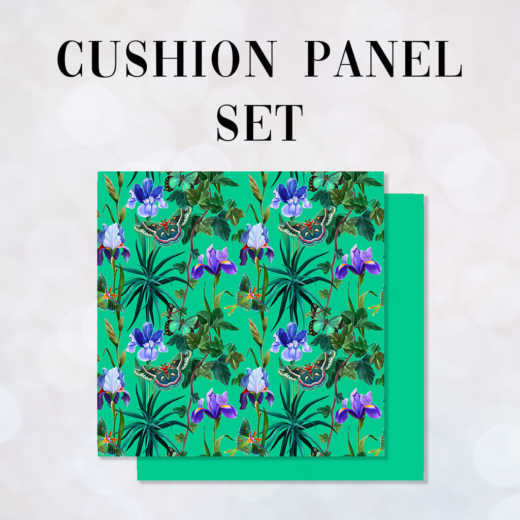 CUSHION Panel SET Garden of Eden Green CS-9-SET