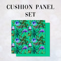 CUSHION Panel SET Garden of Eden Green CS-9-SET