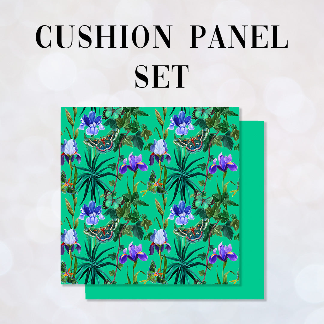 CUSHION Panel SET Garden of Eden Green CS-9-SET
