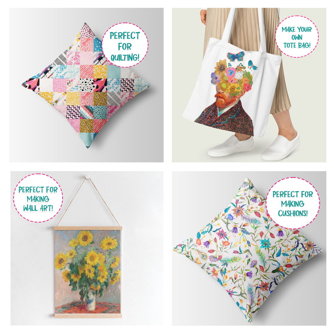 Print Your Own Custom Panel on Woven Fabric