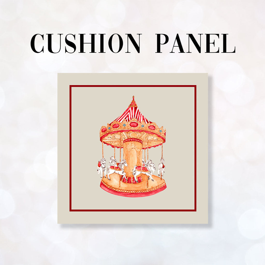 CUSHION Fabric Panel Carousel CP-1186