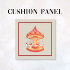CUSHION Fabric Panel Carousel CP-1186