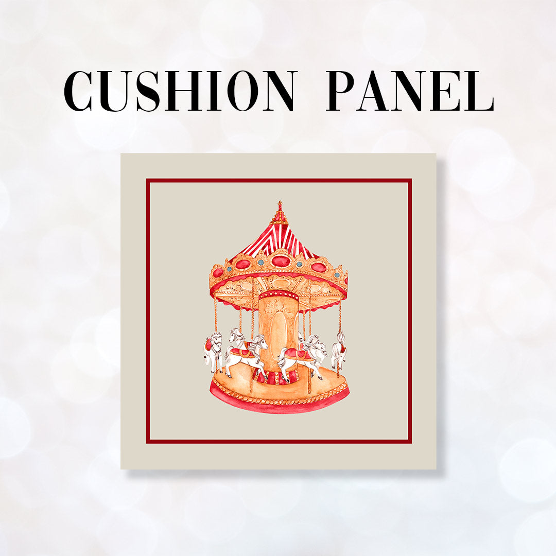 CUSHION Fabric Panel Carousel CP-1186