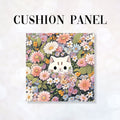 CUSHION Fabric Panel Cat Garden CP-1192
