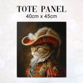 TOTE Fabric Bag Panel Cat Musketeer TP-295