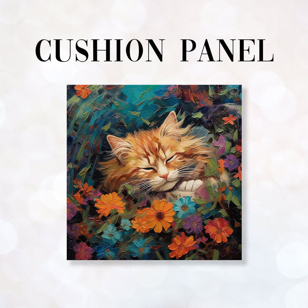 CUSHION Fabric Panel Cat Nap CP-1194