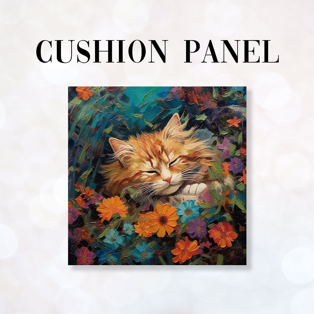 CUSHION Fabric Panel Cat Nap CP-1194
