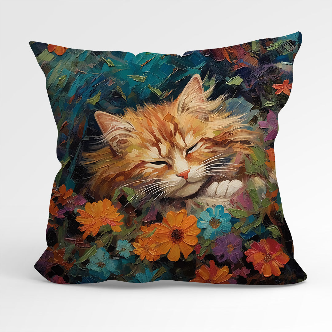 CUSHION Fabric Panel Cat Nap CP-1194
