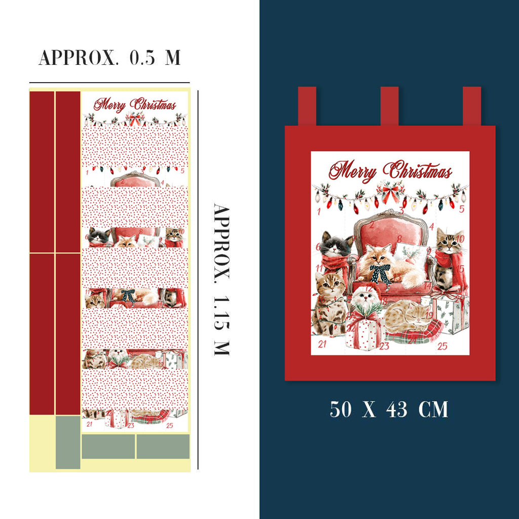 Cats Advent Calendar Panel Set