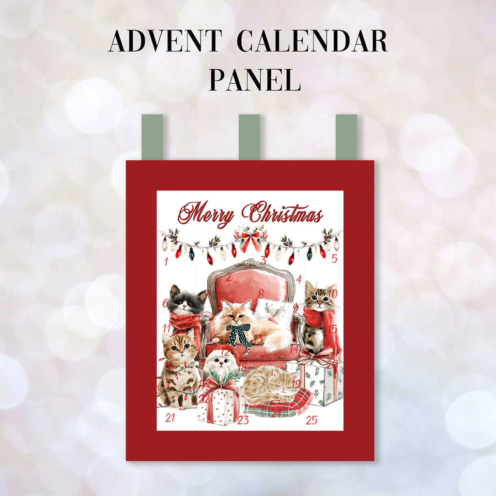 Cats Advent Calendar Panel Set