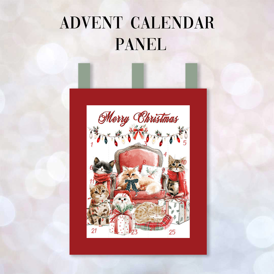 Cats Advent Calendar Panel Set