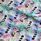 Celestial Floral Pastel Fabric