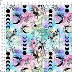 Celestial Floral Pastel Fabric