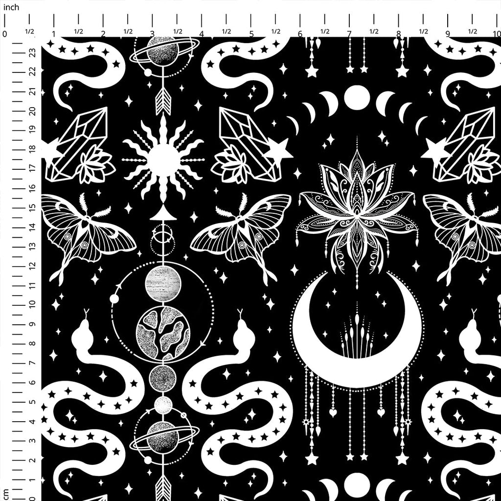 Mono celestial Fabric