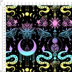 Pastel celestial Fabric