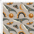 Celestial Whale Fabric