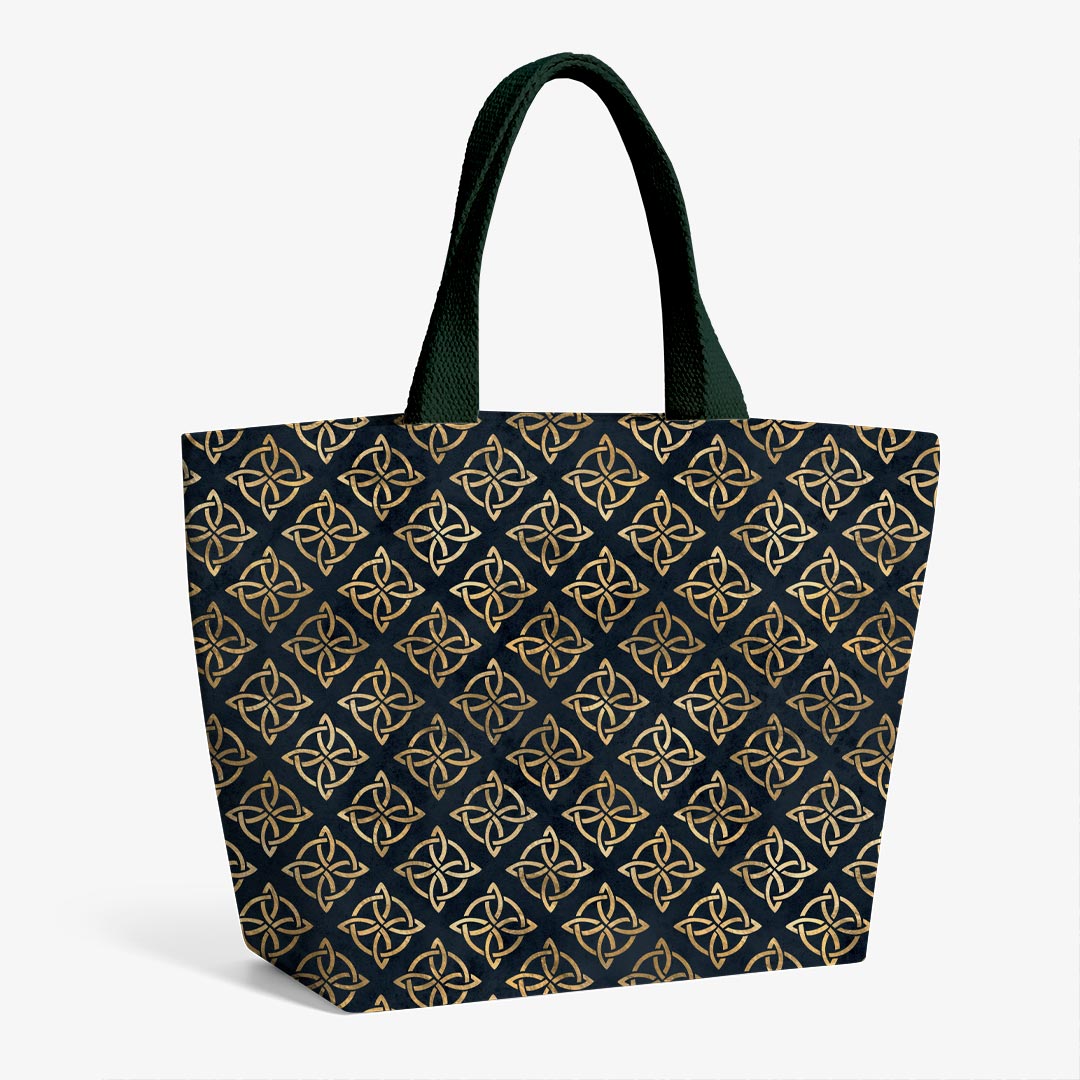Celtic Four-Cornered Knot Fabric