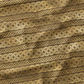 Celtic Infinity Knot Gold and Brown Fabric