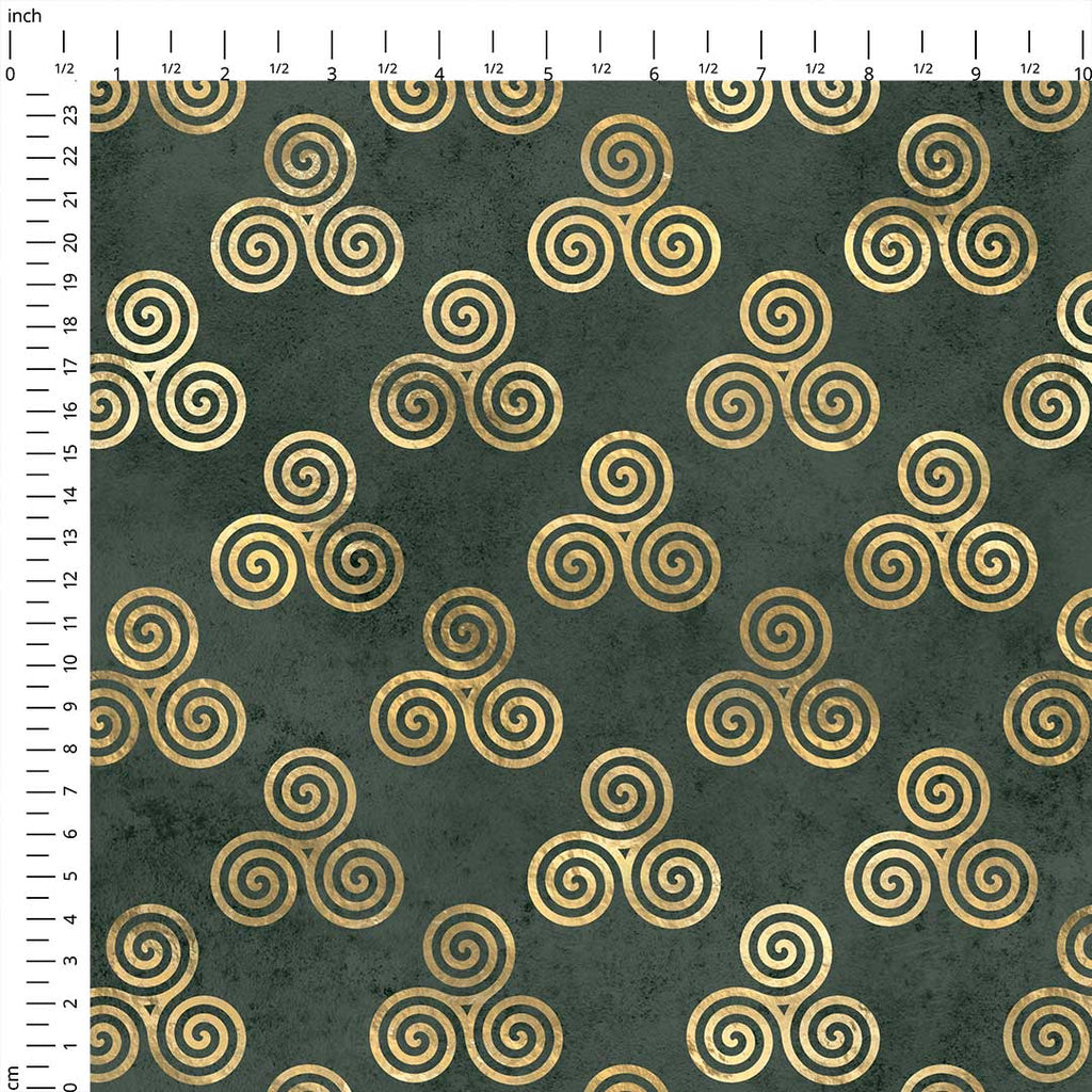 Celtic Spiral Knot Fabric