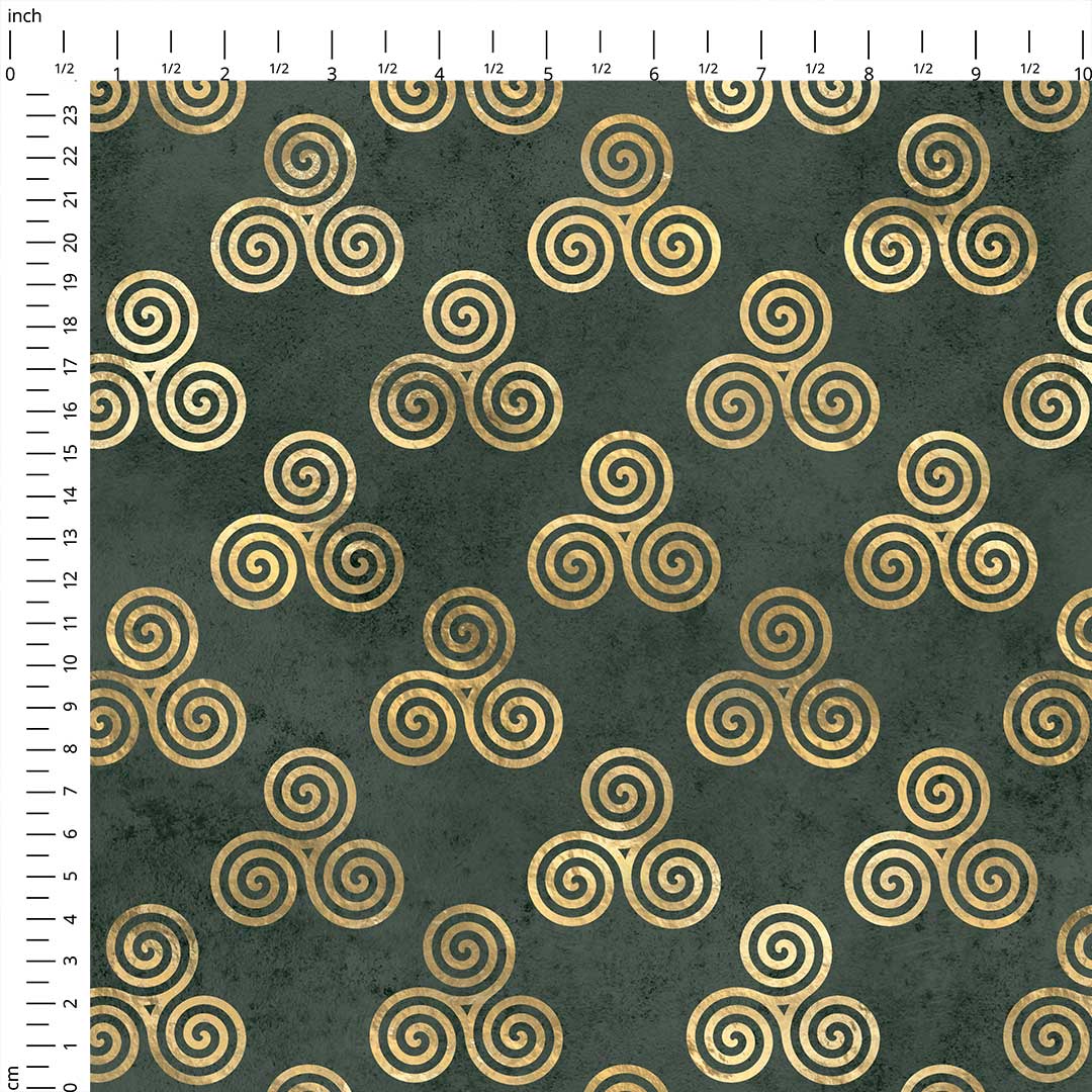 Celtic Spiral Knot Fabric