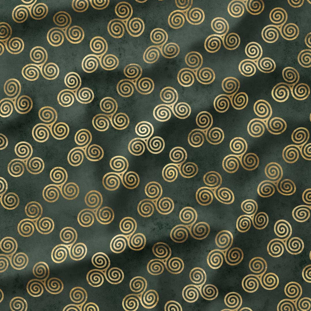 Celtic Spiral Knot Fabric