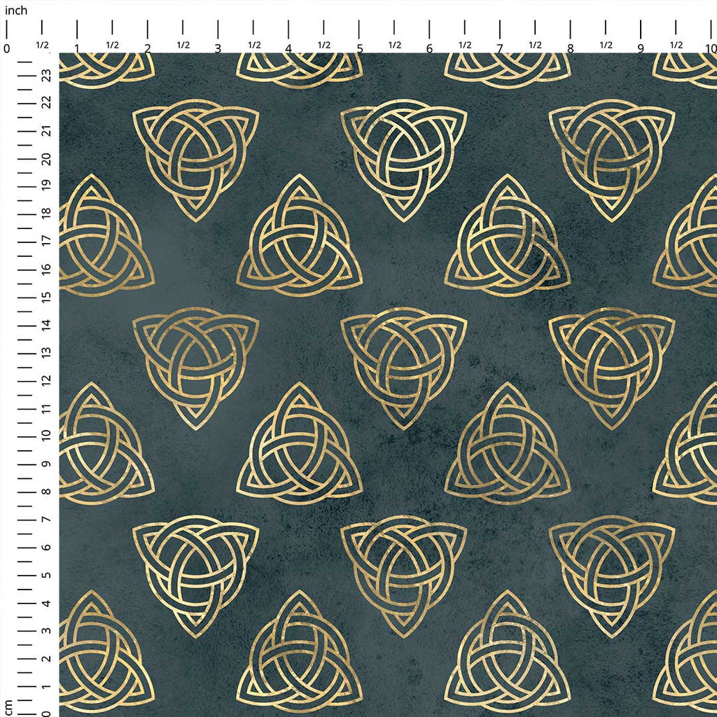 Celtic Trinity Knot Fabric