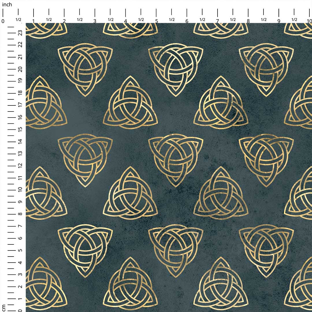 Celtic Trinity Knot Fabric