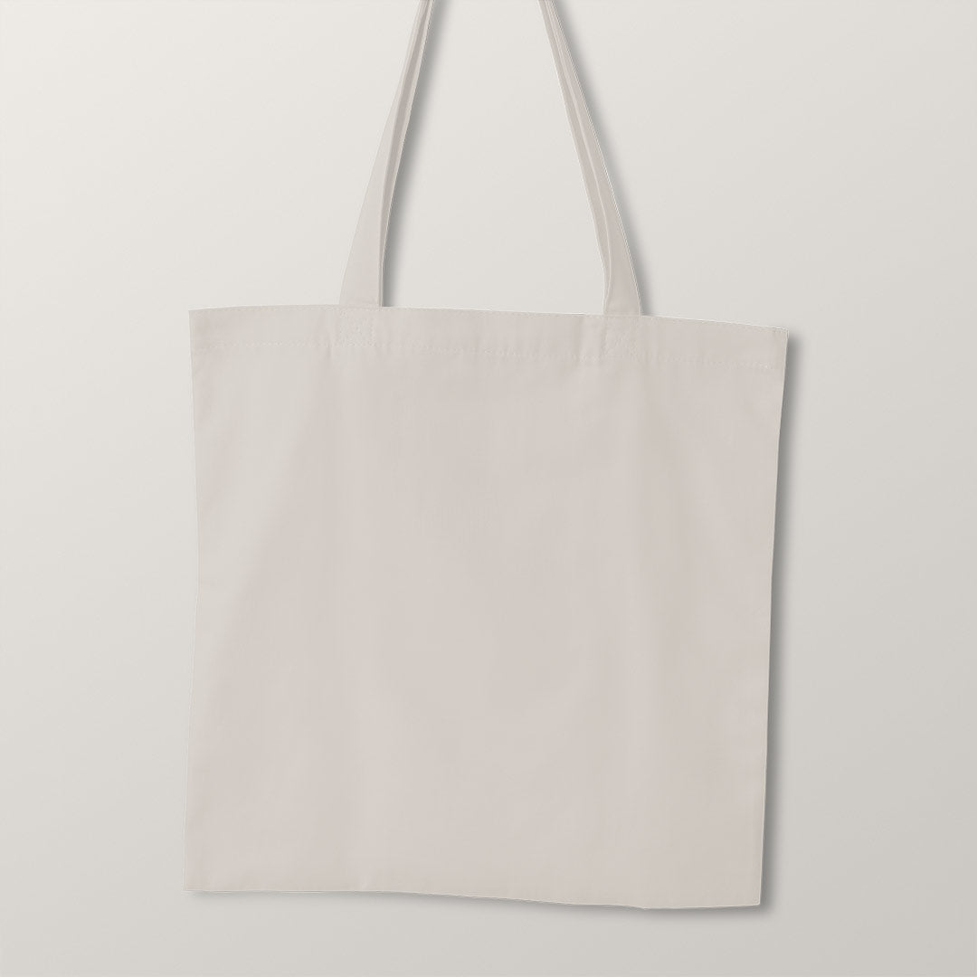 TOTE CO-ORD Charcoal Cat Fabric Bag Panel