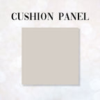 CUSHION CO-ORD Charcoal Cat Fabric Panel CP-1197