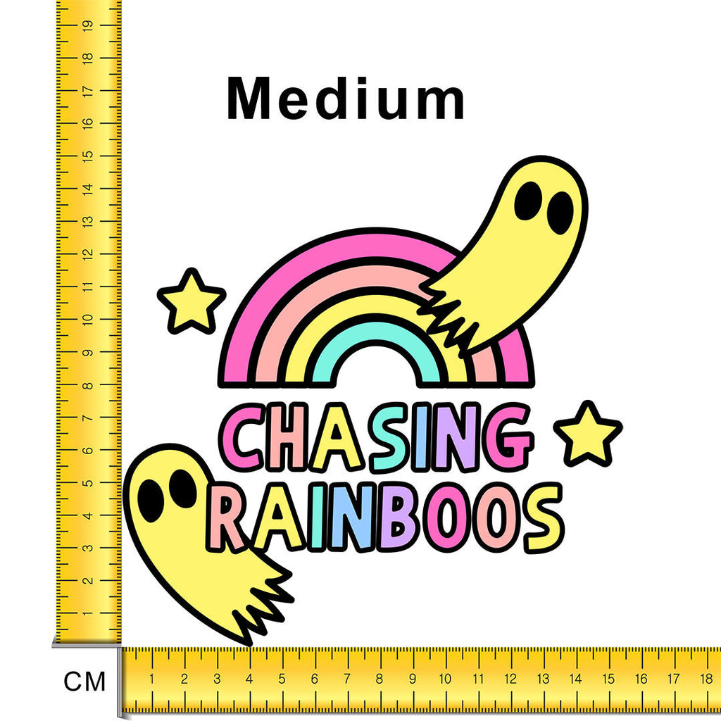 Chasing Rainboos Iron on fabric heat transfer DTF-28