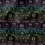 Chemistry Elements Fabric