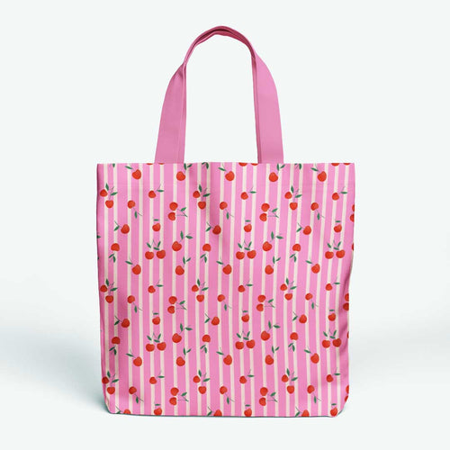 Cherry Stripes Fabric