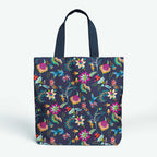 Chintz Navy Floral Fabric