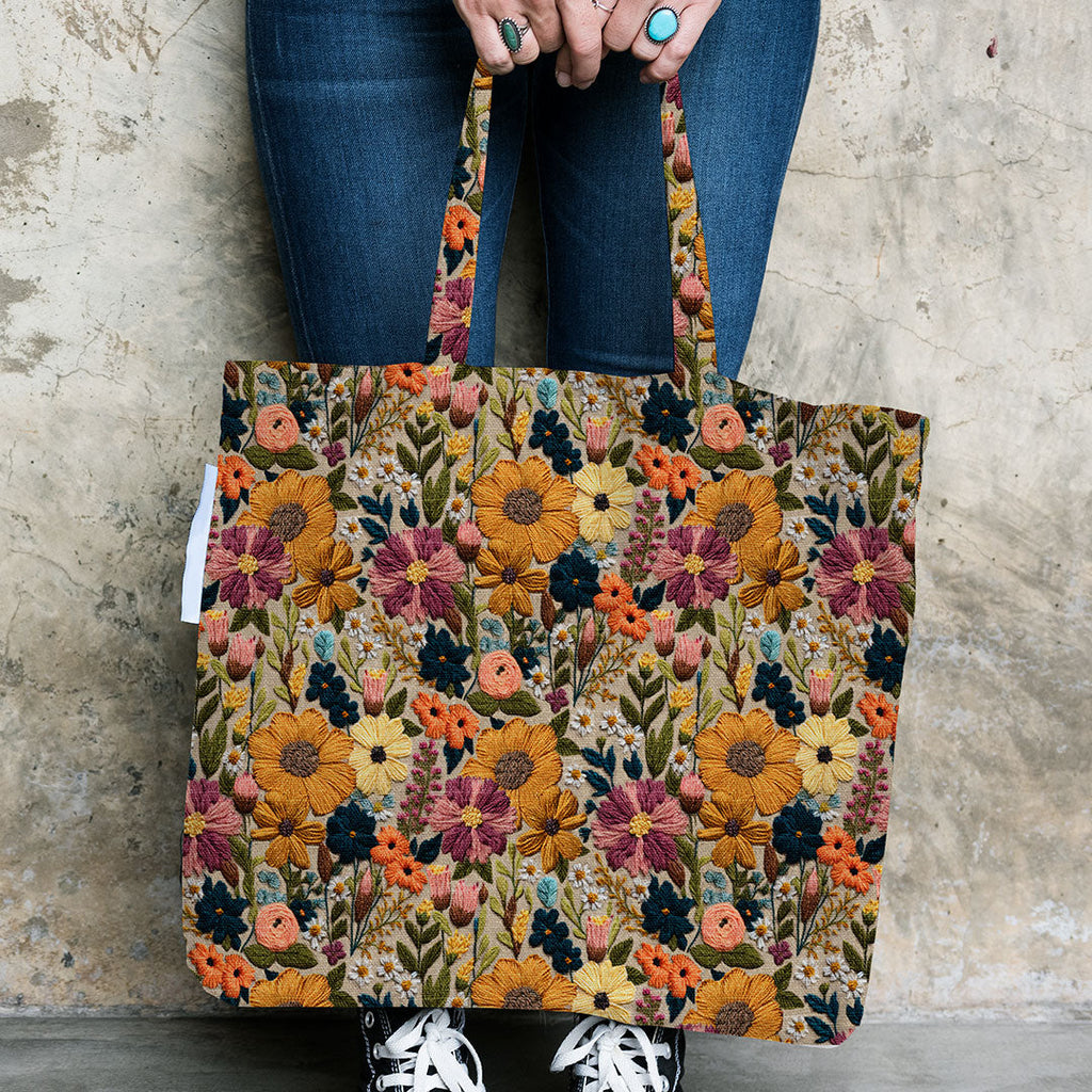 Chloe Floral Embroidery Fabric