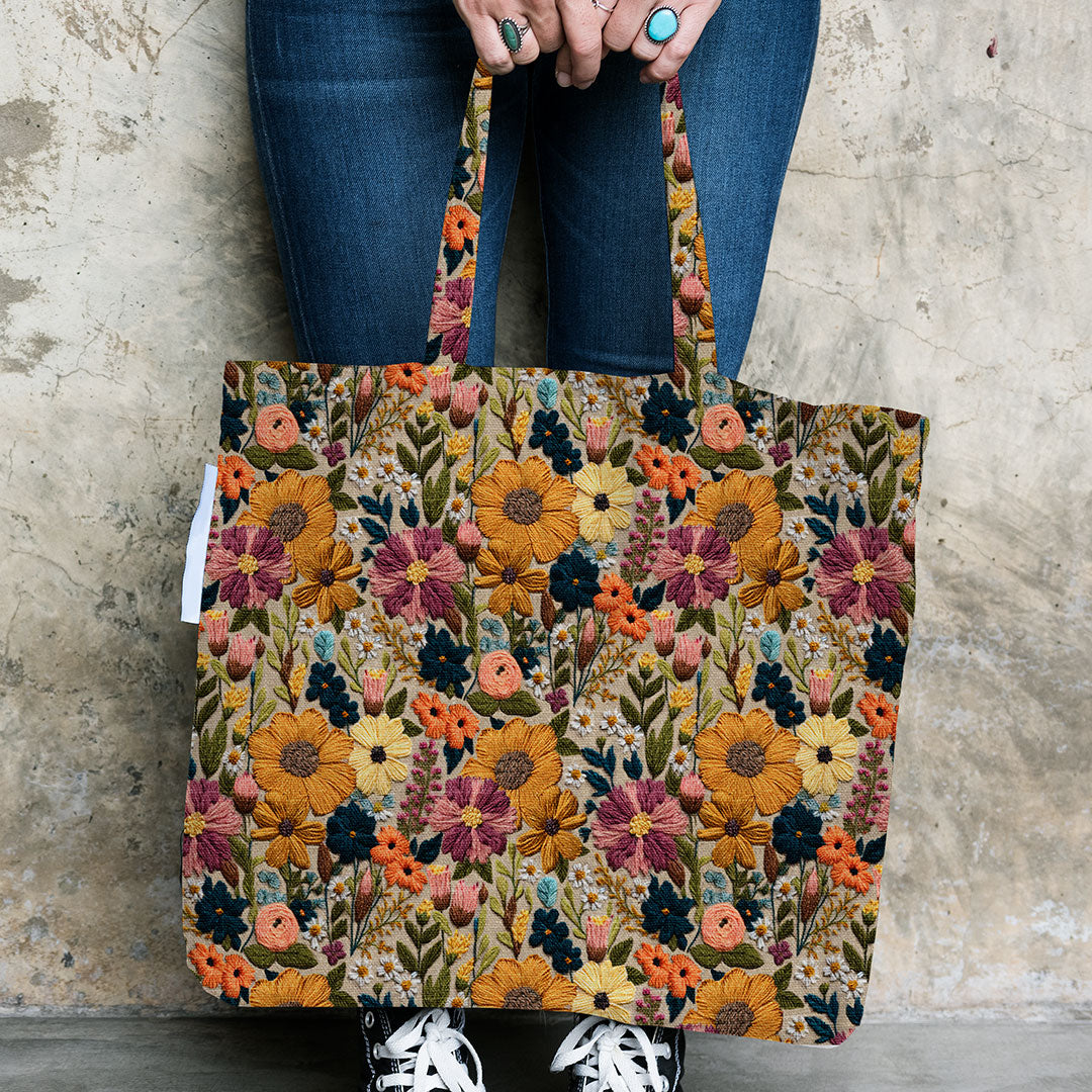 Chloe Floral Embroidery Fabric