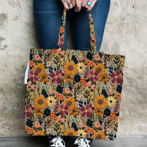 Chloe Floral Embroidery Fabric
