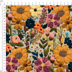 Chloe Floral Embroidery Fabric