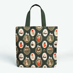 Christmas Dog Portraits Fabric