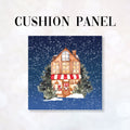 CUSHION Fabric Panel Christmas Bakery CP-1201