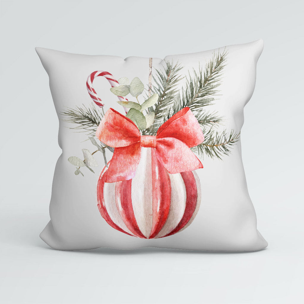 CUSHION Panel Christmas Bauble 1 Grey CP-759