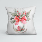 CUSHION Panel Christmas Bauble 2 Grey CP-761