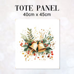 TOTE Panel Christmas Bells TP-813