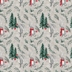 Christmas Bunny Fabric