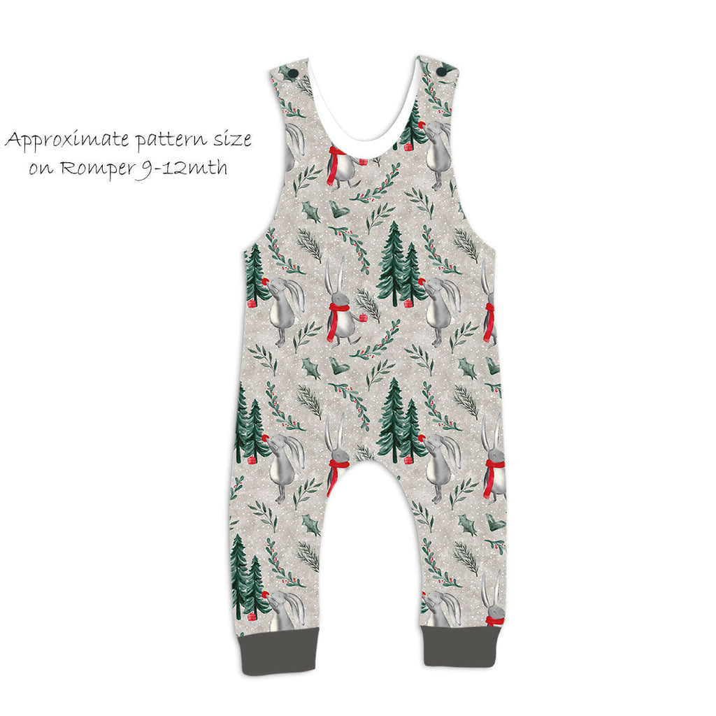 Christmas Bunny Fabric