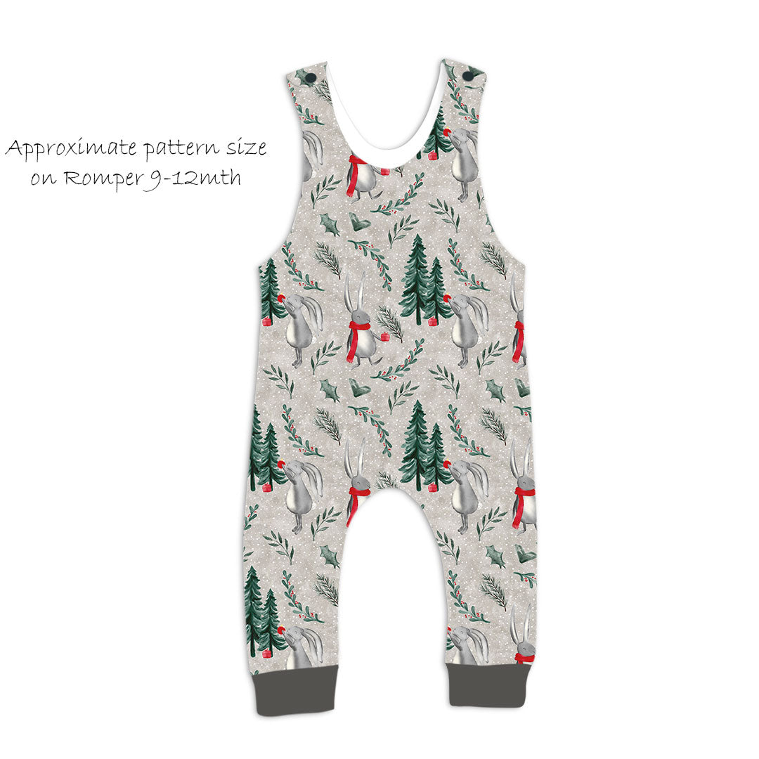 Christmas Bunny Fabric