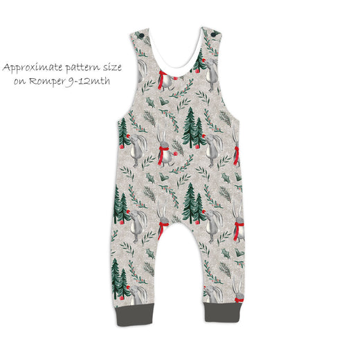 Christmas Bunny Fabric