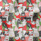 Christmas Cats Fabric