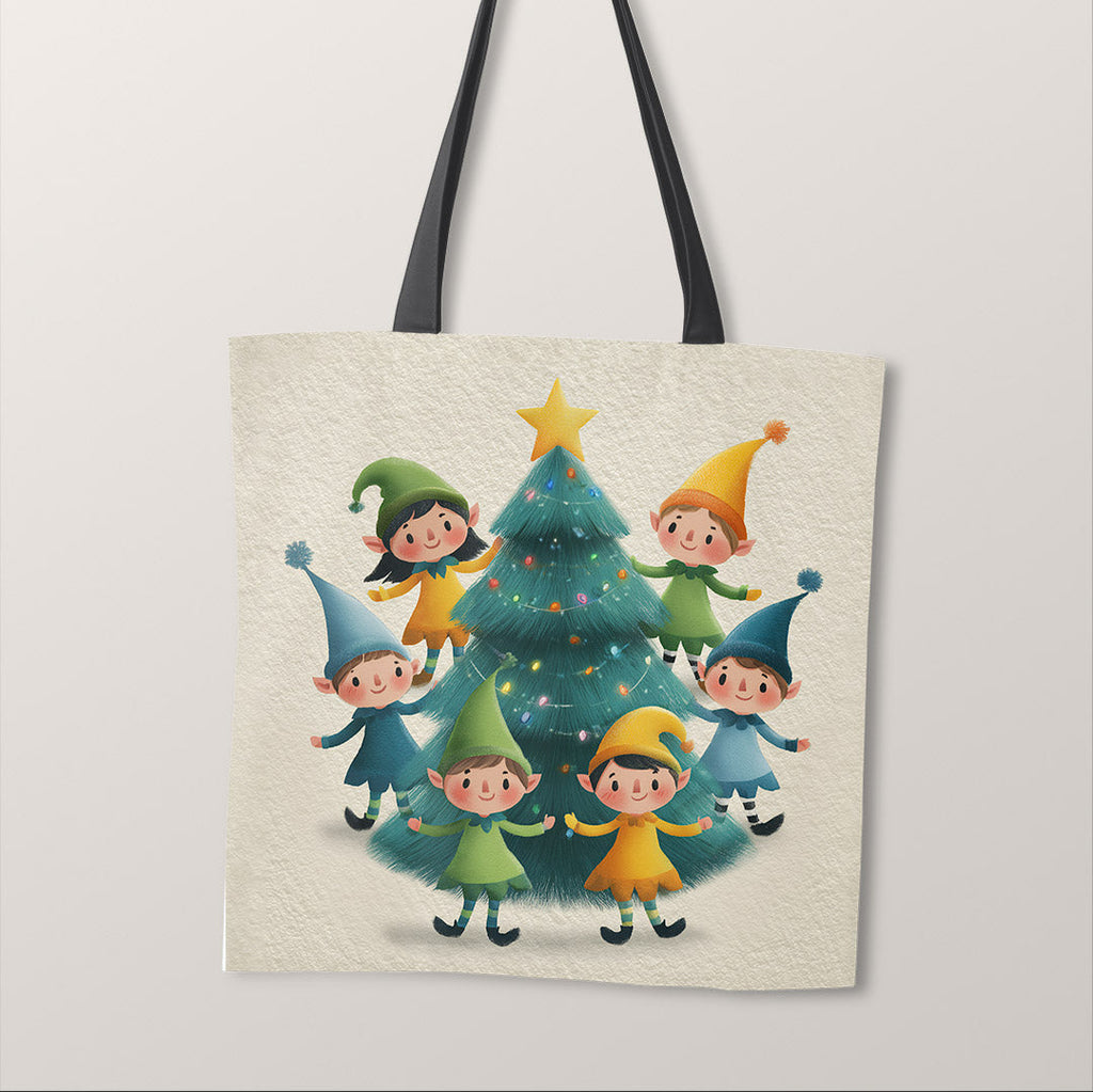 TOTE Panel Christmas Elves 2 TP-820