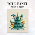 TOTE Panel Christmas Elves TP-822