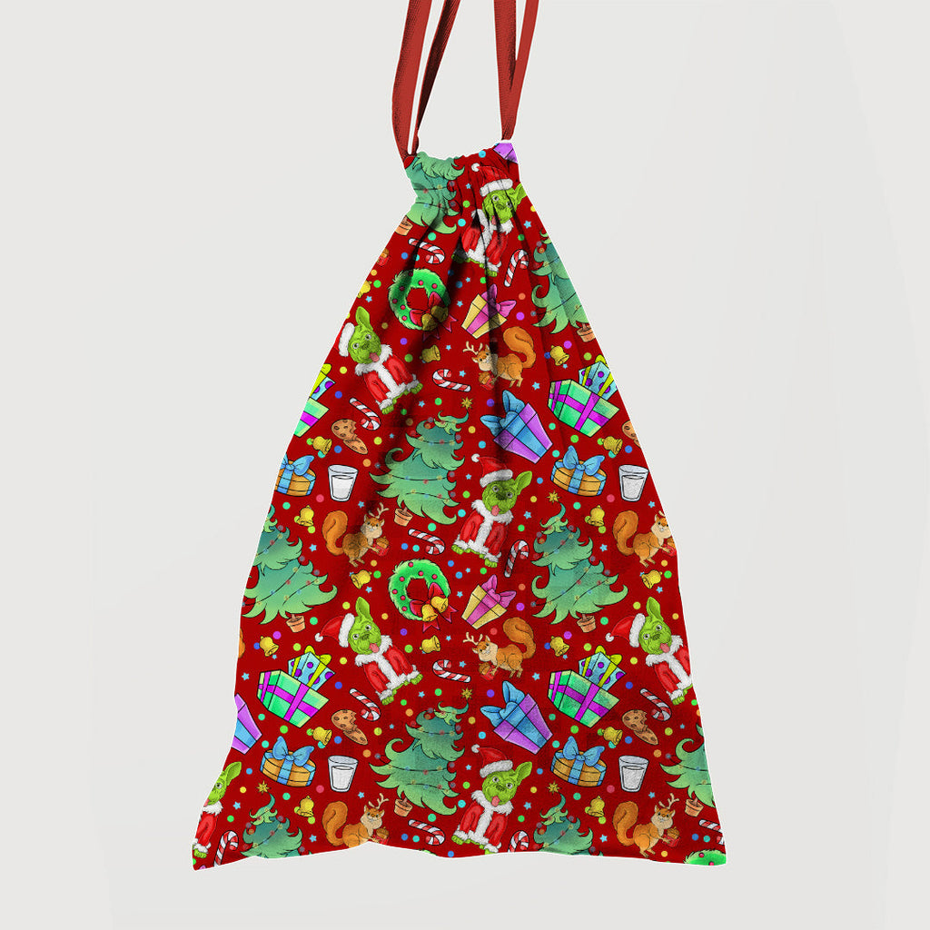 Christmas Eve Red Fabric